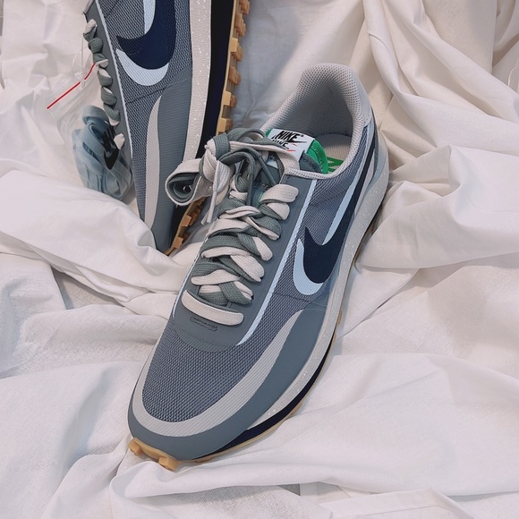 Nike x Clot x sacai LDWaffle "Cool Grey" sneakers - Picture 3 of 8